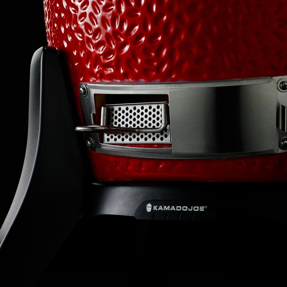 Kamado Joe Konnected Joe barbecue - closeup