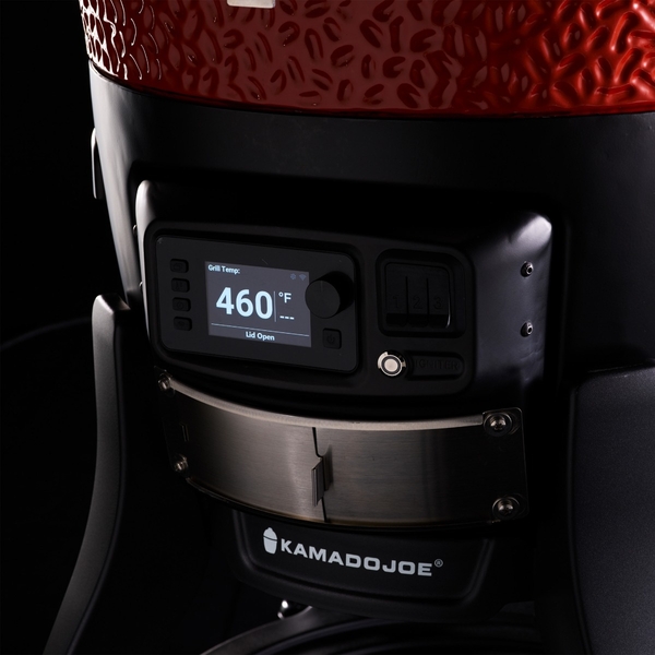 Kamado Joe Konnected Joe barbecue - closeup detail