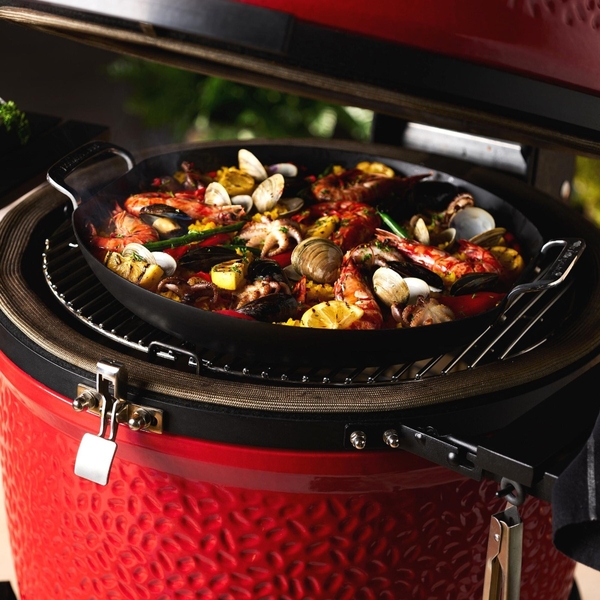 Kamado Joe Karbon Steel Paella Pan - sfeer