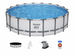 Bestway Steel Pro MAX zwembad - 549 x 132 cm - met filterpomp en accessoires