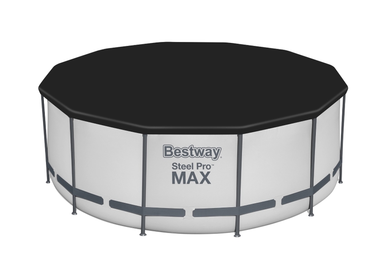Bestway Steel Pro MAX zwembad - 366 x 122 cm - met filterpomp en accessoires - afdekzeil