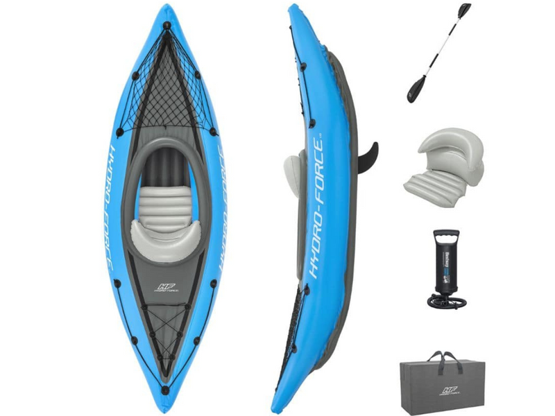 Hydro Force Cove Champion X1 Opblaasbare kajak - 1 persoons