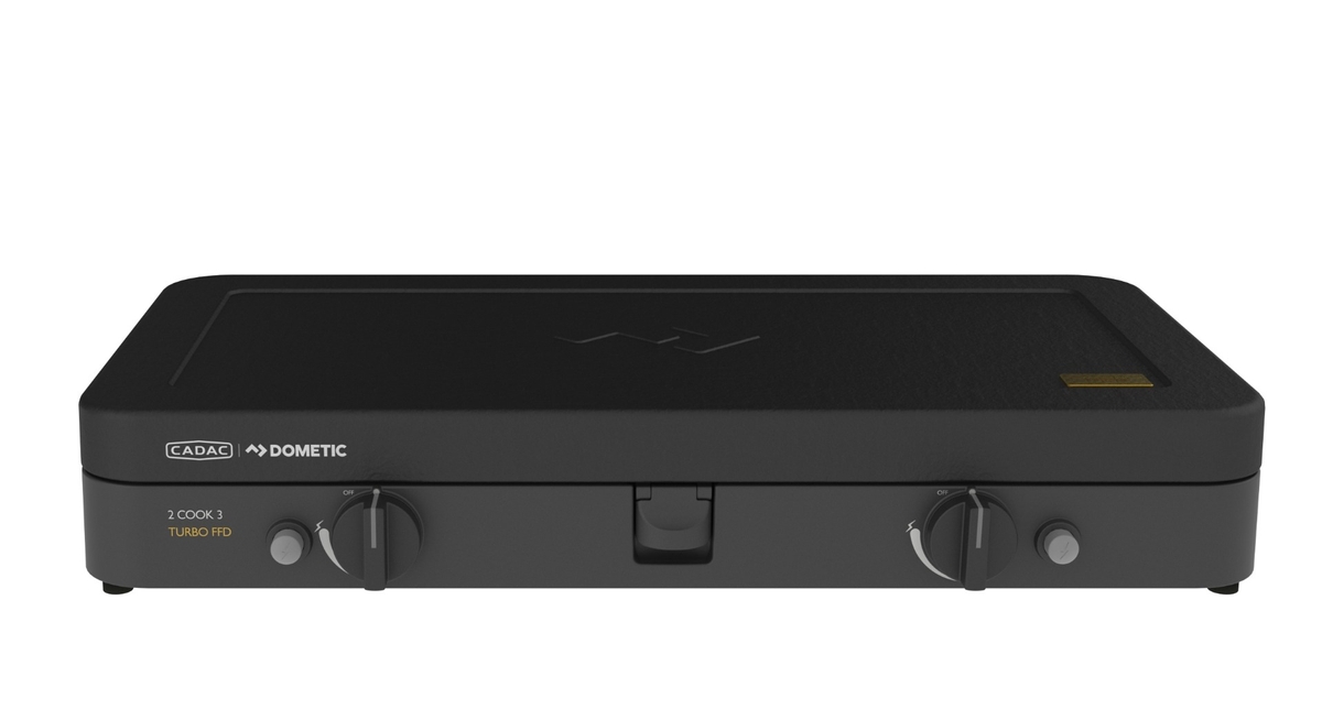 CADAC 2-Cook 3 Turbo FFD Deluxe - dicht voorzijde