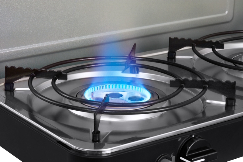 CADAC 2-Cook 3 Turbo FFD Deluxe - gas aan