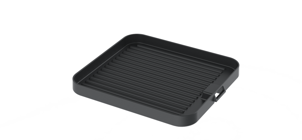 CADAC universele geribbelde grill plaat - zonder hendel