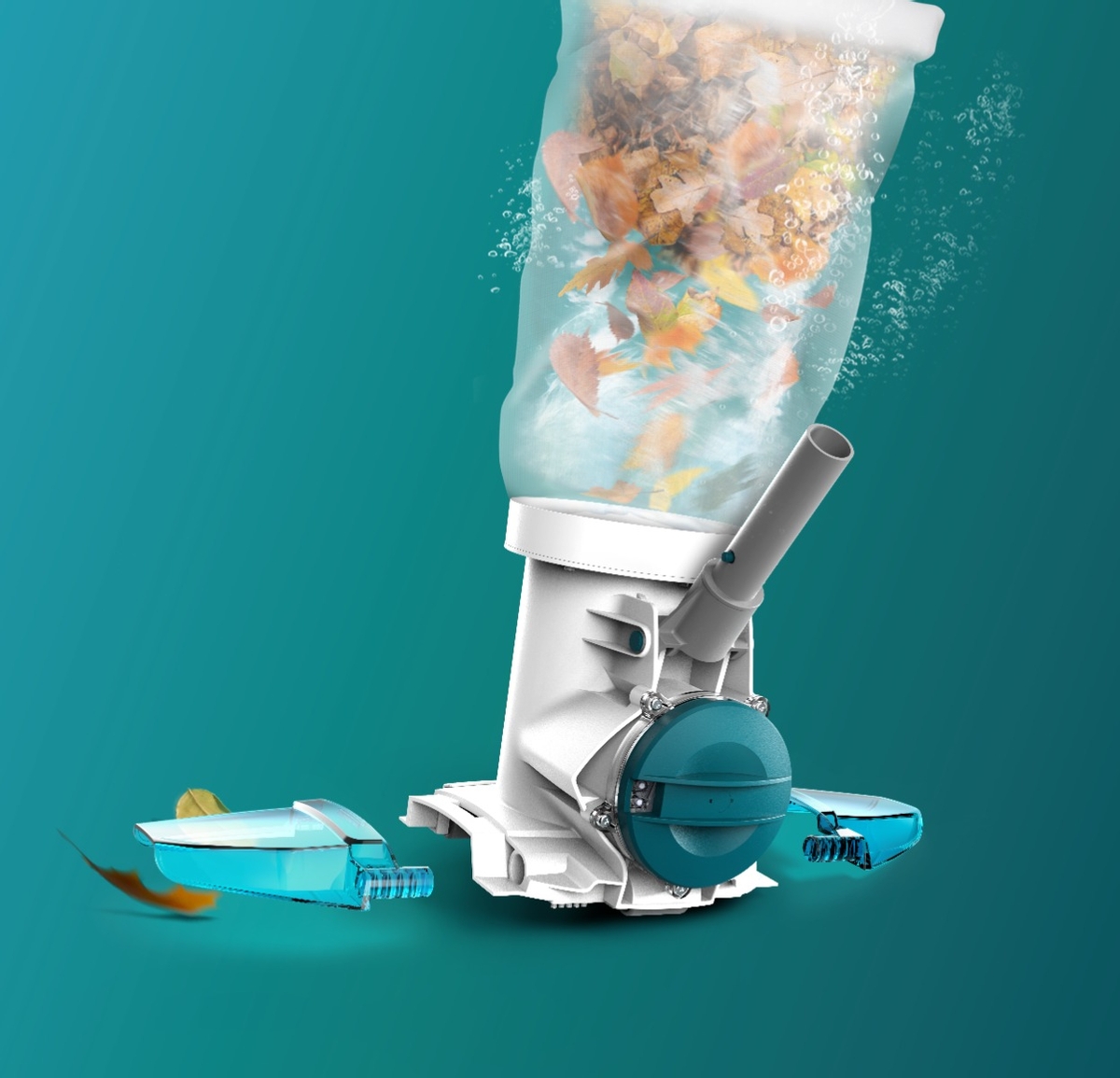 Kokido Telsa Powerblade 90 elektrische zwembadstofzuiger werking