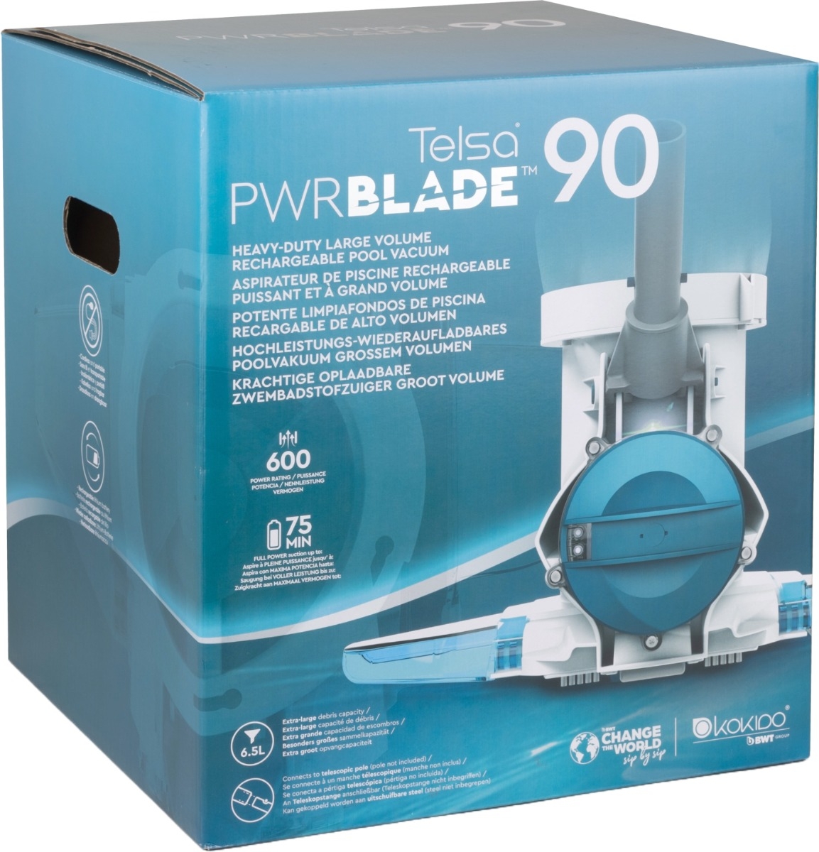 Kokido Telsa Powerblade 90 elektrische zwembadstofzuiger