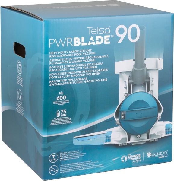 Kokido Telsa Powerblade 90 elektrische zwembadstofzuiger