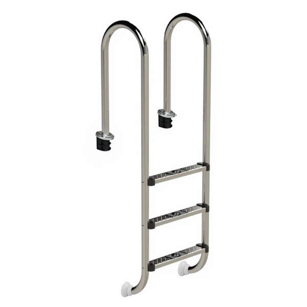 W'eau Muro RVS zwembadtrap 3 treden - AISI 304