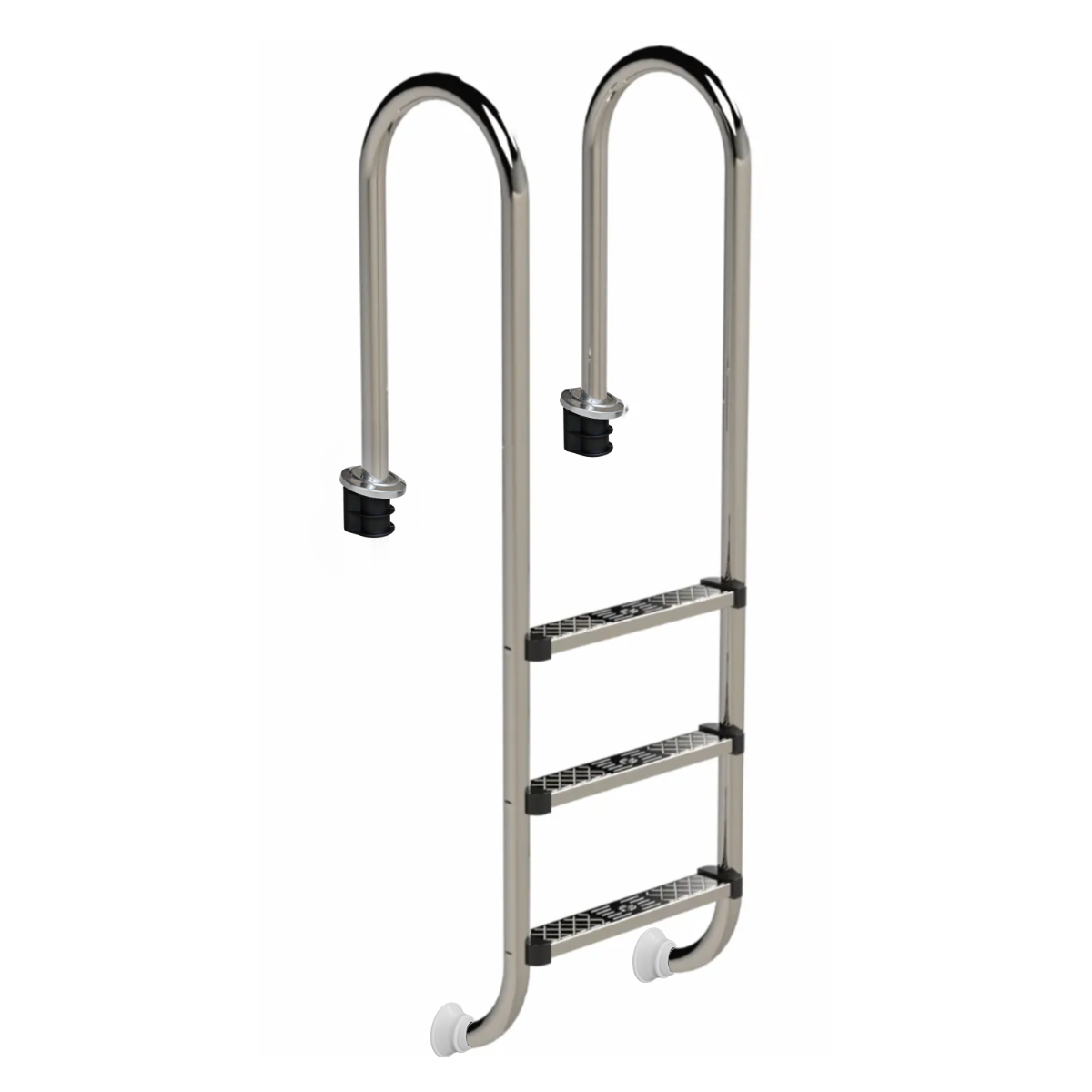 W'eau Muro RVS zwembadtrap 3 treden - AISI 316