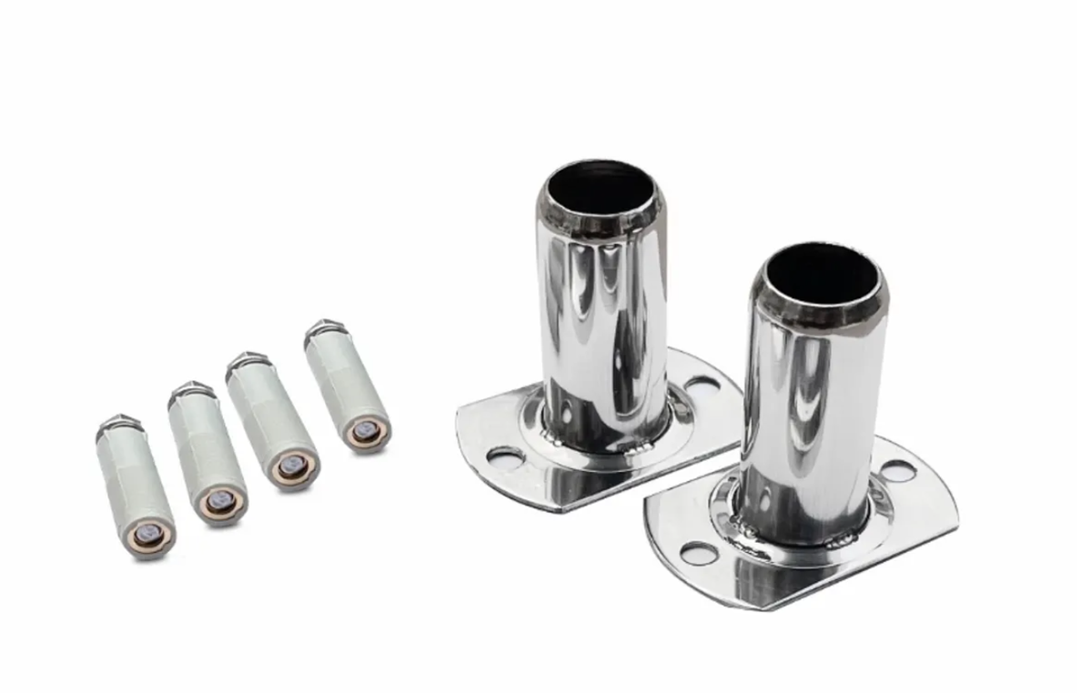 W'eau RVS Verankeringsset zwembadtrap - AISI 316