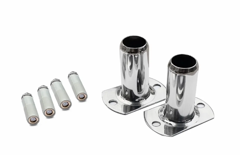 W'eau RVS Verankeringsset zwembadtrap - AISI 316