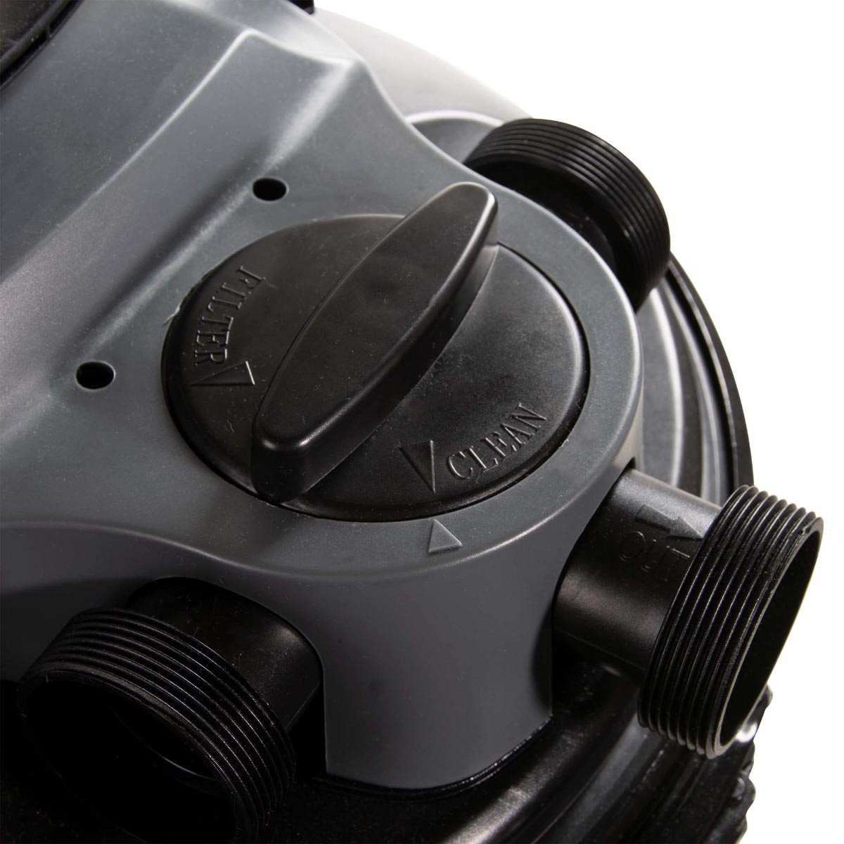 AquaForte CBF-8000 UV-C drukfilter draaiknop