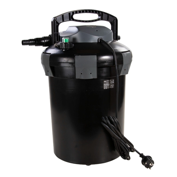 AquaForte CBF-8000 UV-C drukfilter zijaanzicht