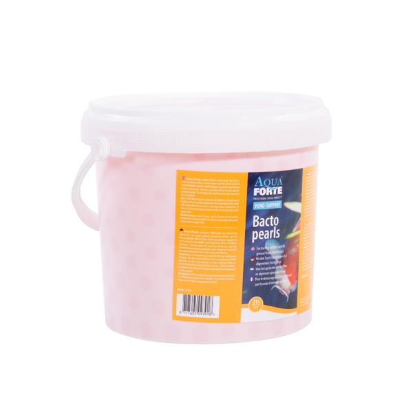 Aquaforte Bacto Pearls 2,5L zijaanzicht