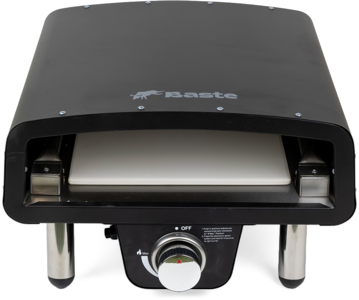 BASTE pizza oven buiten gas - RVS
