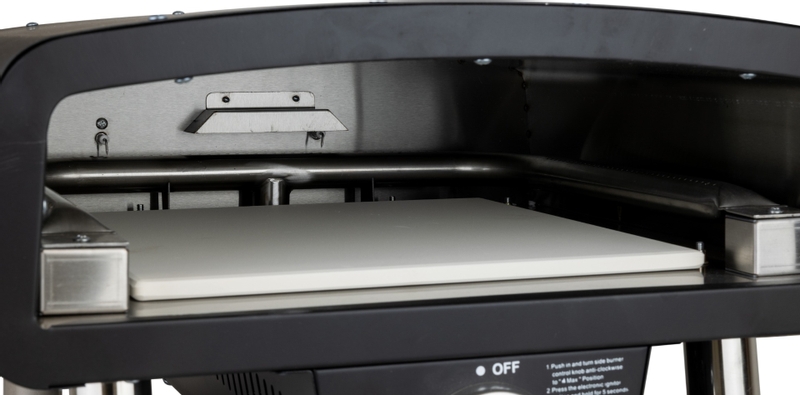 BASTE pizza oven buiten gas - RVS
