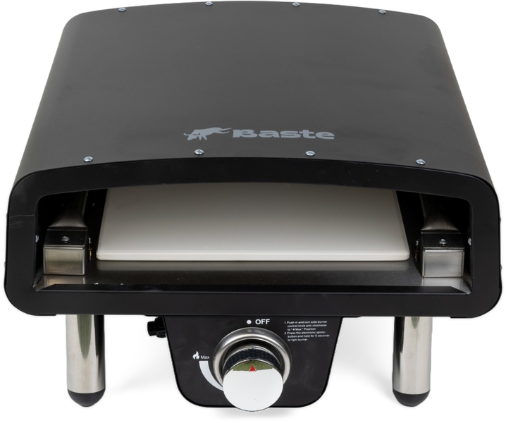 BASTE pizza oven buiten gas - RVS
