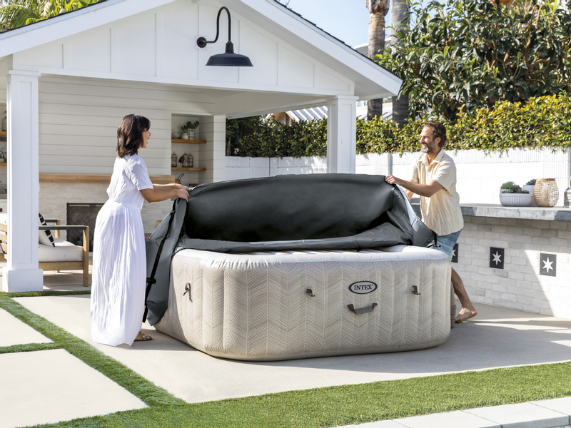 Intex Pure spa isolerende beschermhoes - 175 x 175 cm