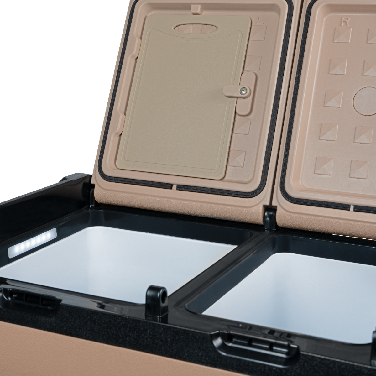 Steamy-E SECTAW45 dual-zone compressor koelbox - 45 liter