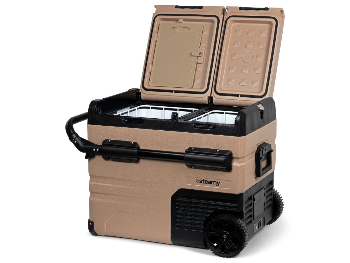 Steamy-E SECTAW45 dual-zone compressor koelbox - 45 liter