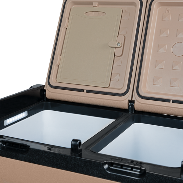 Steamy-E SECTAW45 dual-zone compressor koelbox - 45 liter