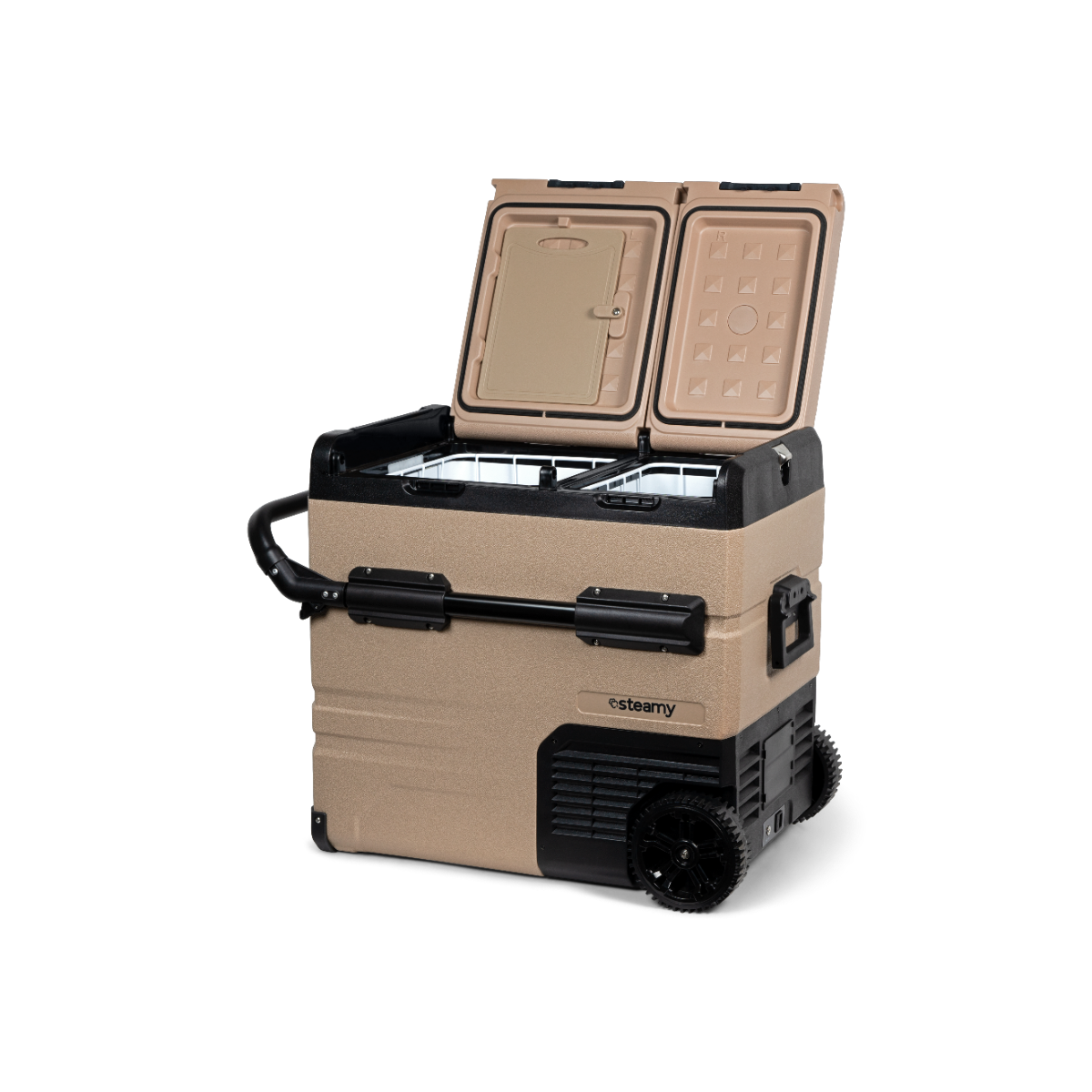 Steamy-E SECTAW55 dual-zone compressor koelbox - 55 liter