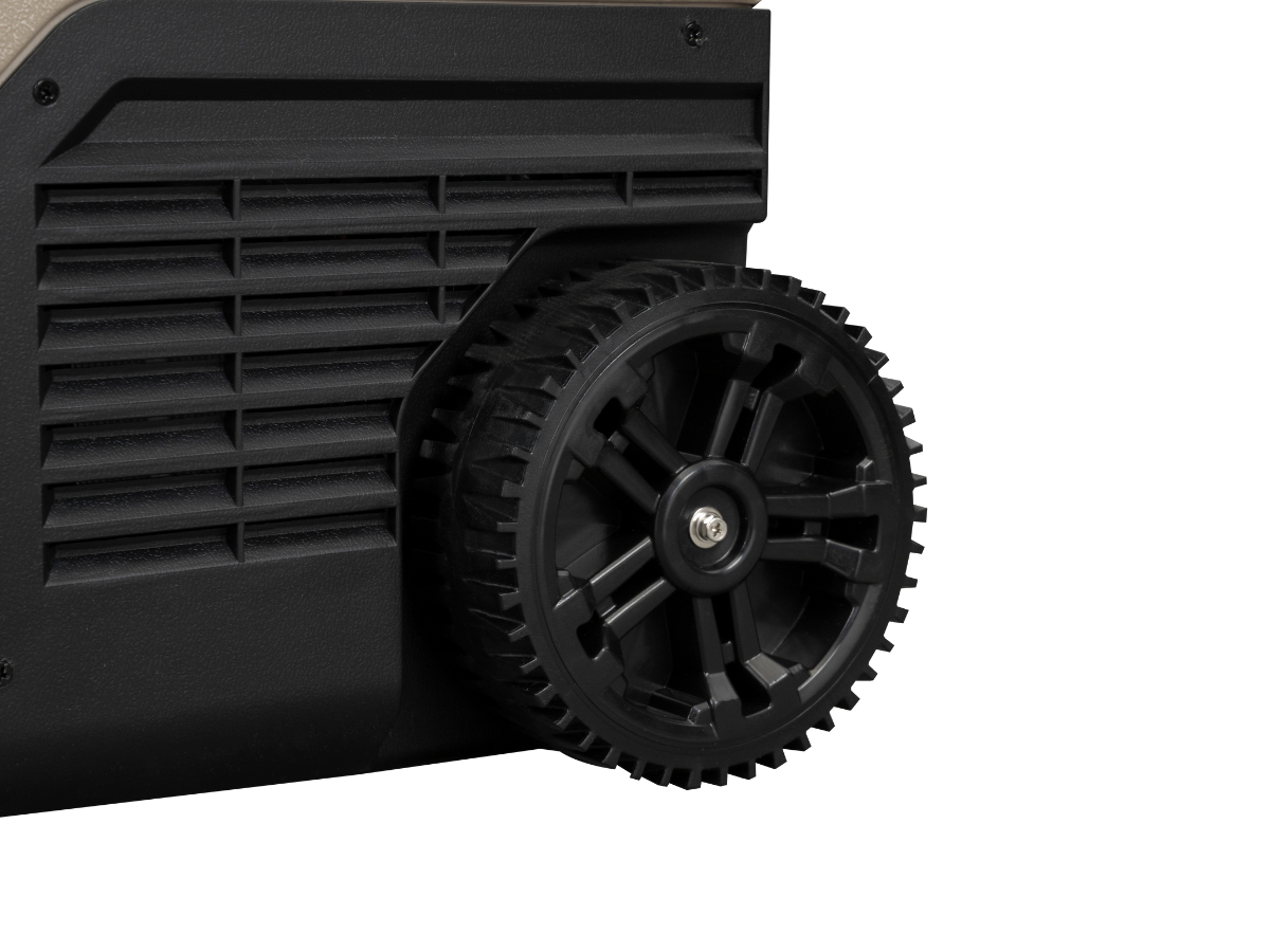 Steamy-E SECTAW55 dual-zone compressor koelbox - 55 liter - wiel