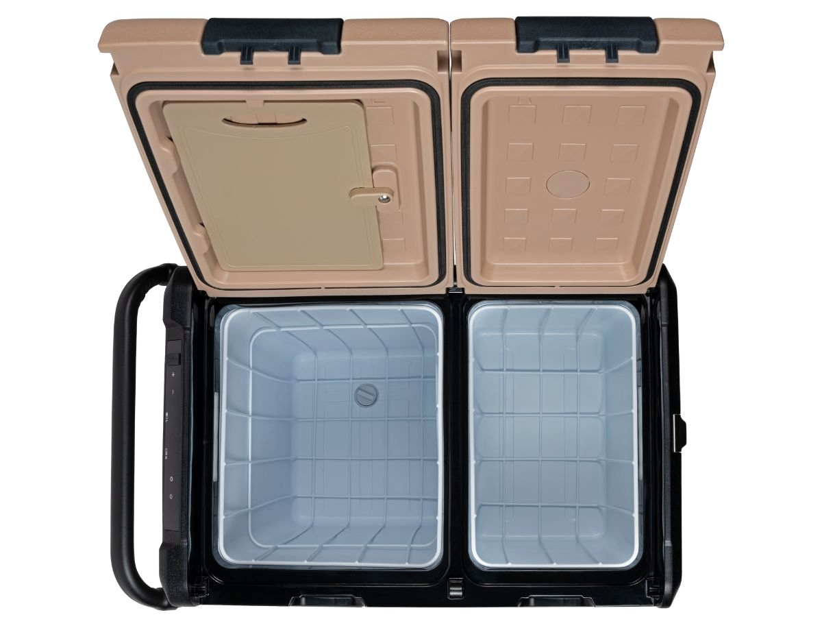 Steamy-E SECTAW55 dual-zone compressor koelbox - 55 liter