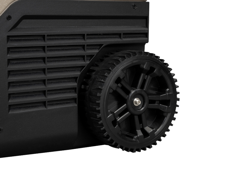 Steamy-E SECTAW55 dual-zone compressor koelbox - 55 liter - wiel