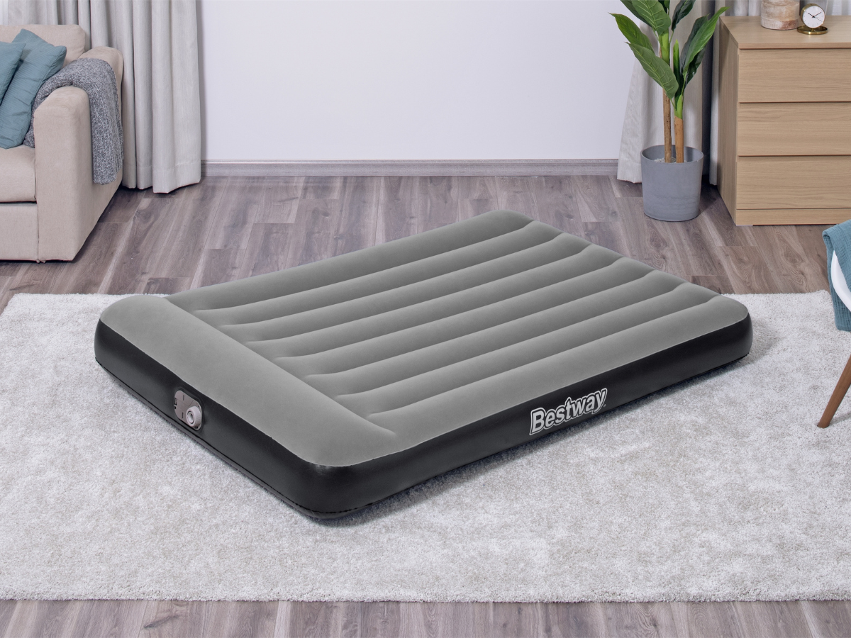 Bestway Tritech luchtbed - 2-persoons (137cm) - Met ingebouwde pomp