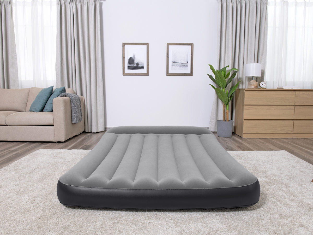 Bestway Tritech luchtbed - 2-persoons (137cm) - Met ingebouwde pomp