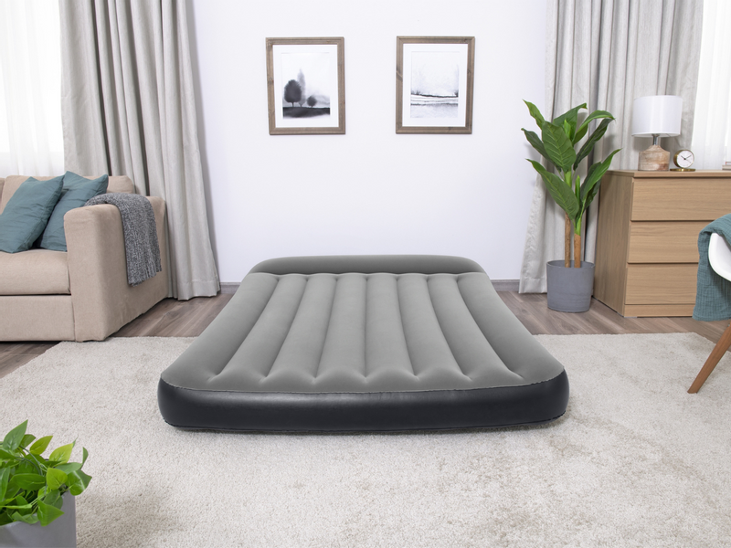 Bestway Tritech luchtbed - 2-persoons (137cm) - Met ingebouwde pomp