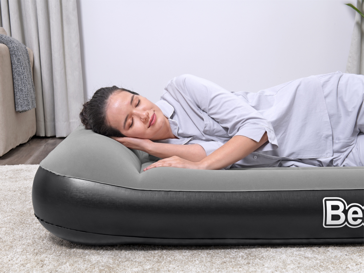 Bestway Tritech luchtbed - 1-persoons (99cm) - Met ingebouwde pomp