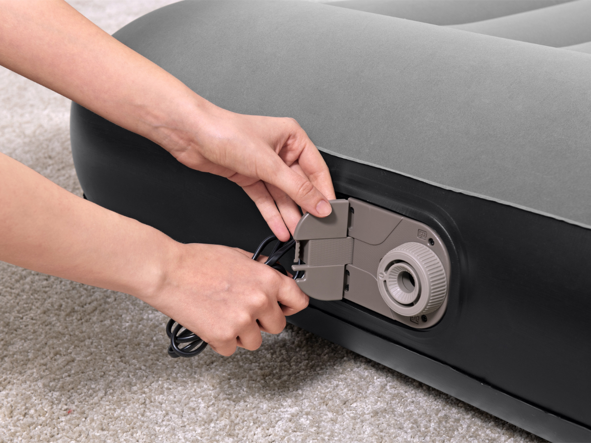 Bestway Tritech luchtbed - 1-persoons (99cm) - Met ingebouwde pomp