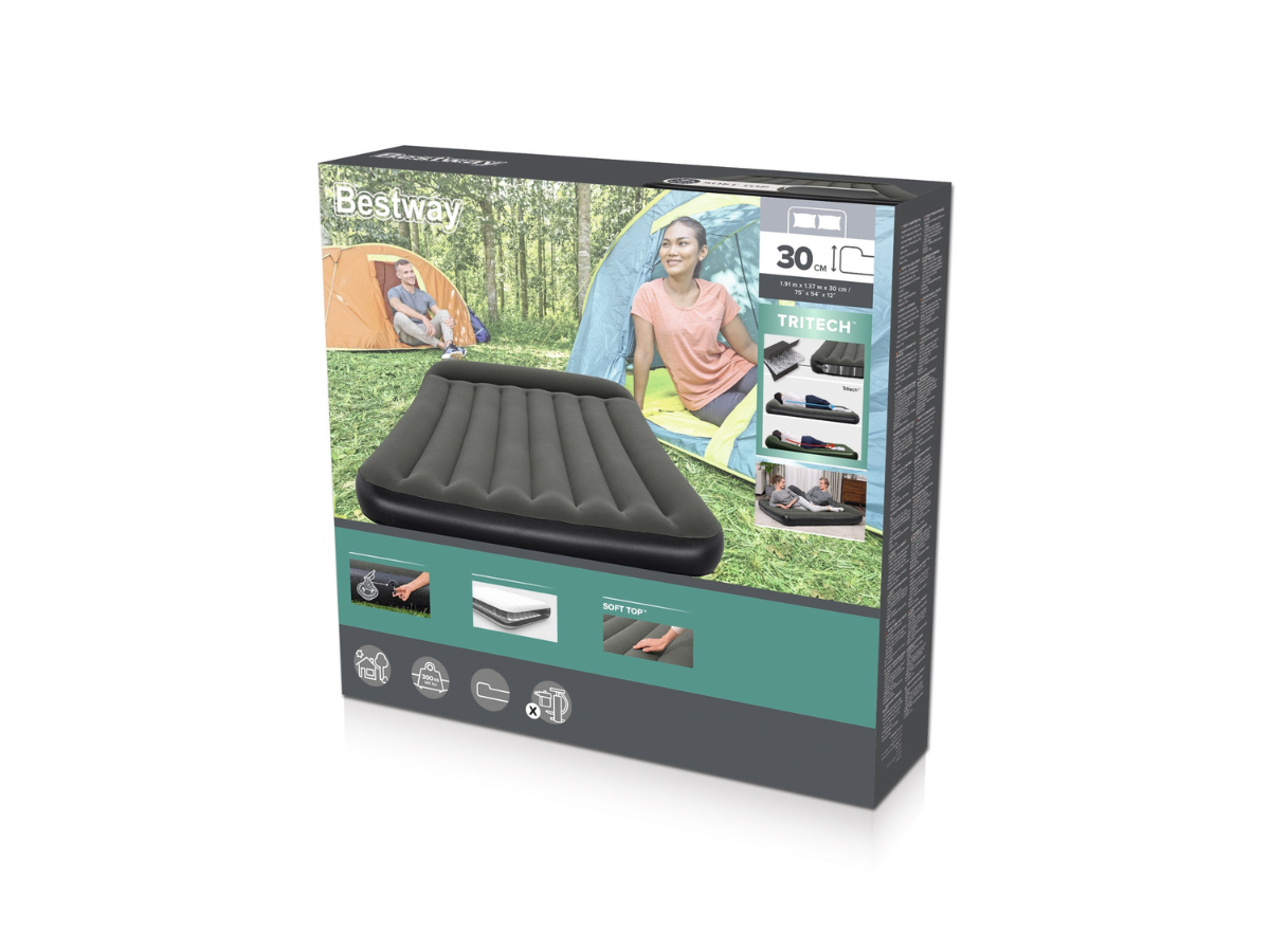 Bestway Tritech luchtbed - 2-persoons (137 cm)