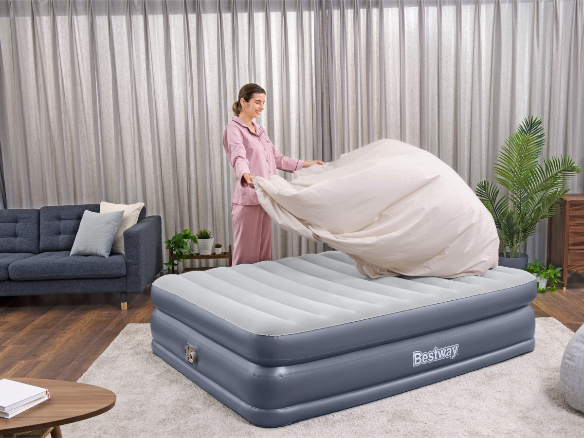 Bestway Tritech Quadcomfort luchtbed - Queensize (152 cm)