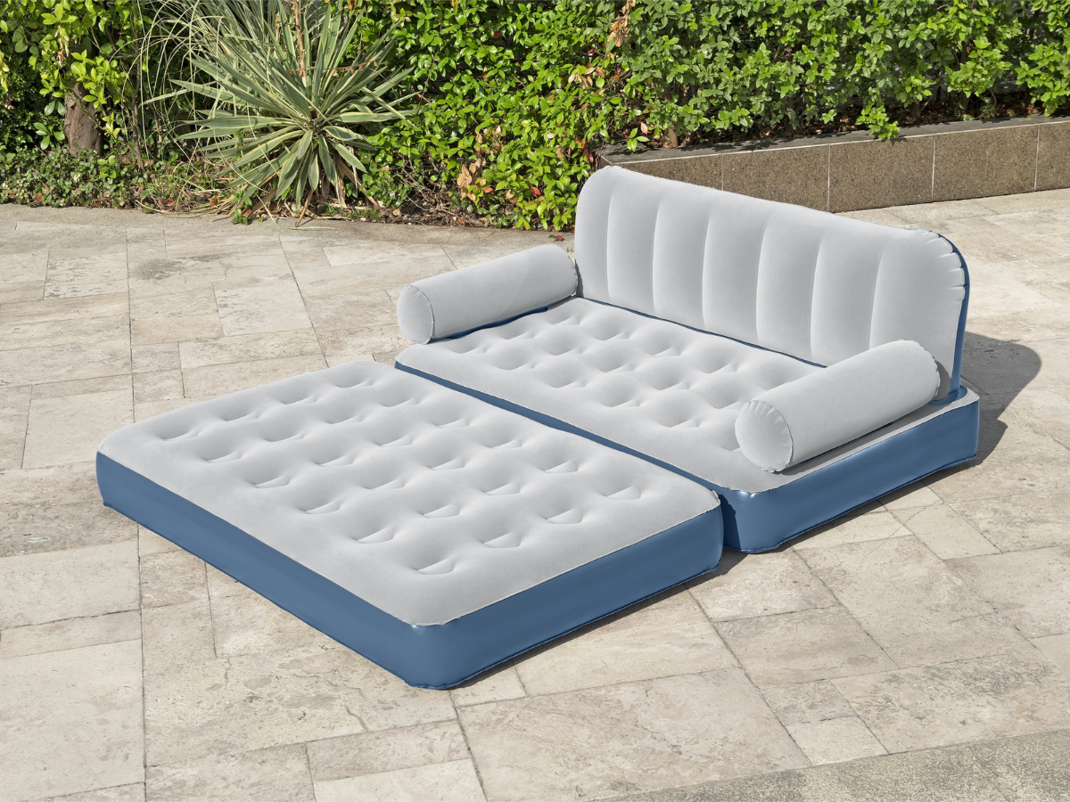 Bestway 3-in-1 Opblaasbare Bank met ingebouwde pomp