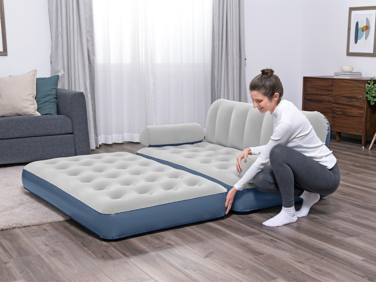 Bestway 3-in-1 Opblaasbare Bank met ingebouwde pomp