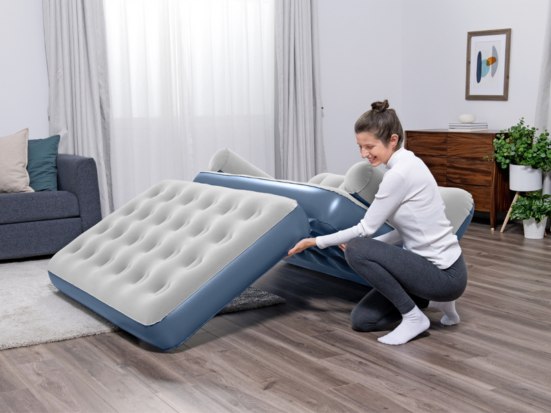 Bestway 3-in-1 Opblaasbare Bank met ingebouwde pomp