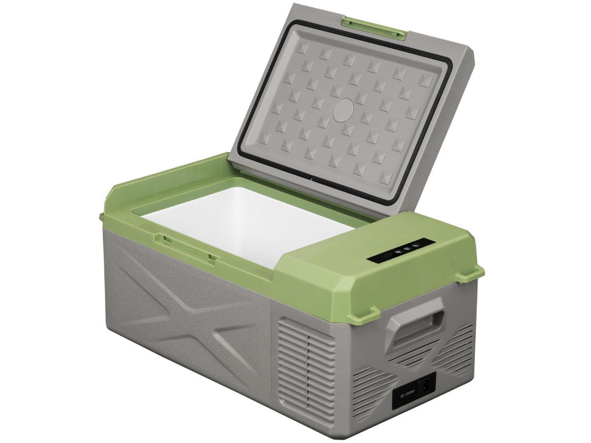 Steamy-E SECX15 compressor koelbox - 16 liter - zijkant open