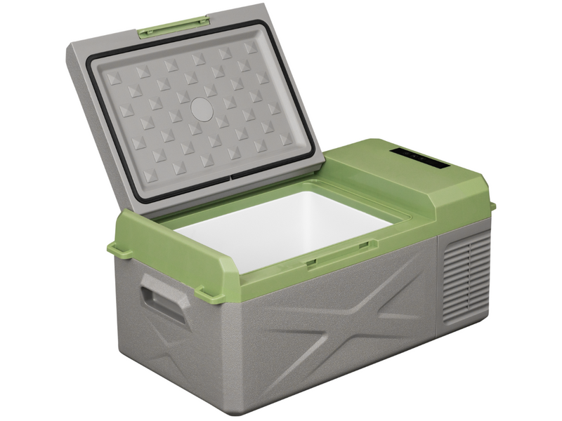 Steamy-E SECX15 compressor koelbox - 16 liter - zijkant open