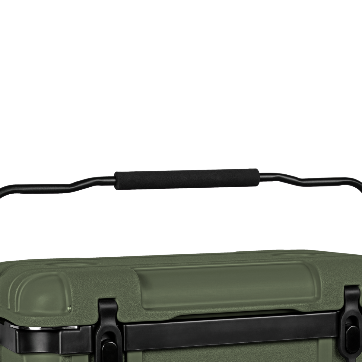 Steamy BMX 26 passieve koelbox voor de bouw - 26 liter - Groen - handvat