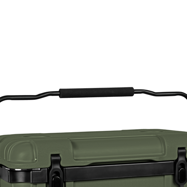 Steamy BMX 26 passieve koelbox voor de bouw - 26 liter - Groen - handvat