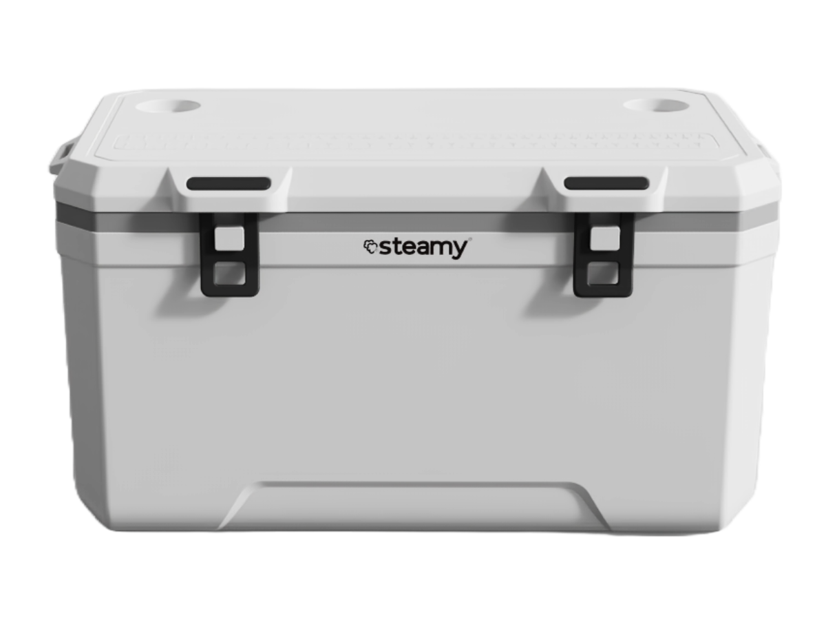 Steamy Marine 120 passieve koelbox - 120 liter - Wit