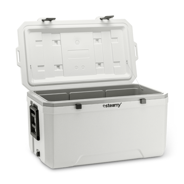 Steamy Marine 120 passieve koelbox - 120 liter - Wit