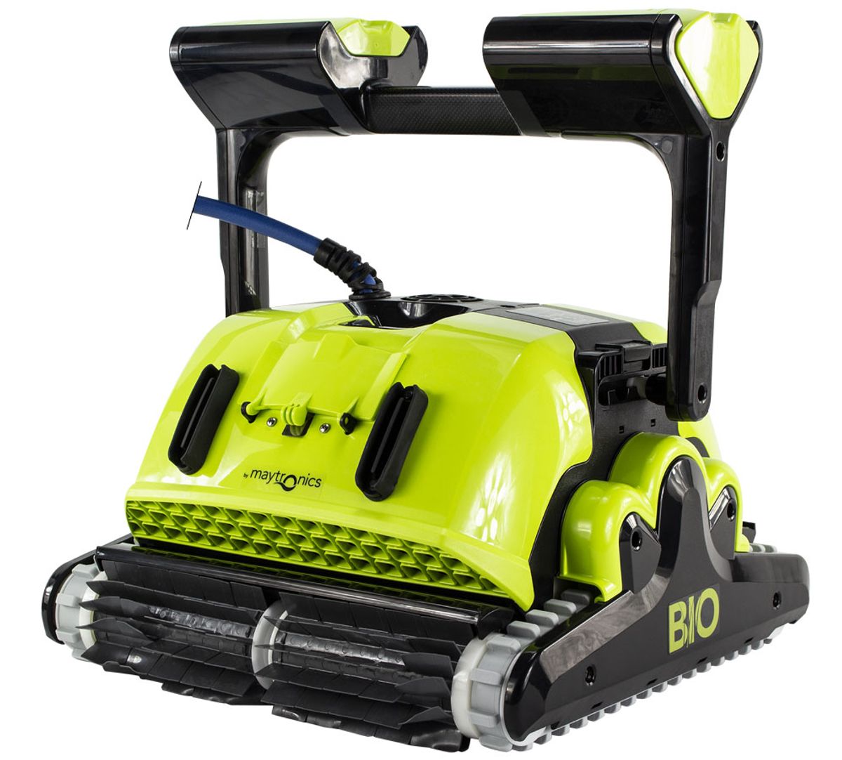 Dolphin Bio stofzuiger voor zwemvijver achterkant.