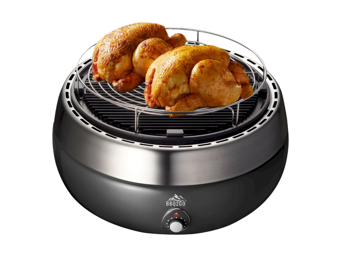 BBQ2GO Set voor slow cooking - Uitbreiding Ring & Rack - rack