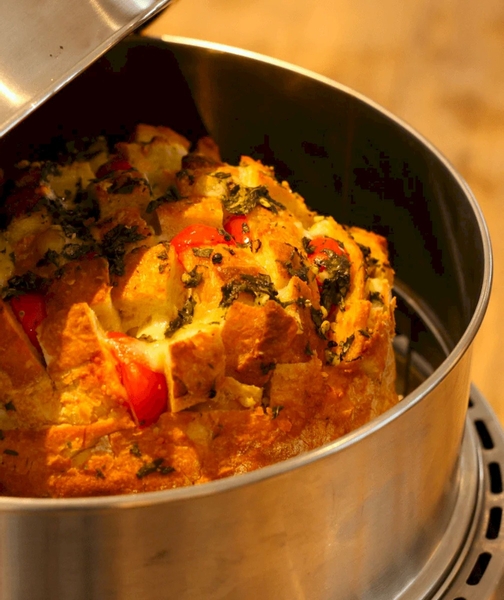 BBQ2GO Set voor slow cooking - Uitbreiding Ring & Rack