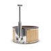 Houtgestookte hottub Intern - 5-6 personen - Grijs